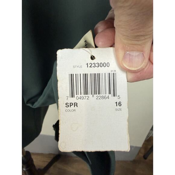 Notations Women's Blouse Sz 16 Button Up Long Sleeves Pinch Pleated Fronted NWT - Picture 11 of 16